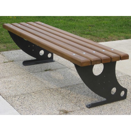 TYPE 3601 BENCH STEEL – WOOD WITHOUT BACKREST SERIES “3600”