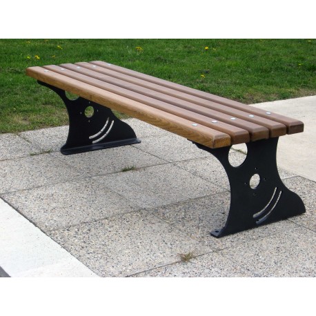 TYPE 3603 BENCH STEEL – WOOD WITHOUT BACKREST SERIES “3600”